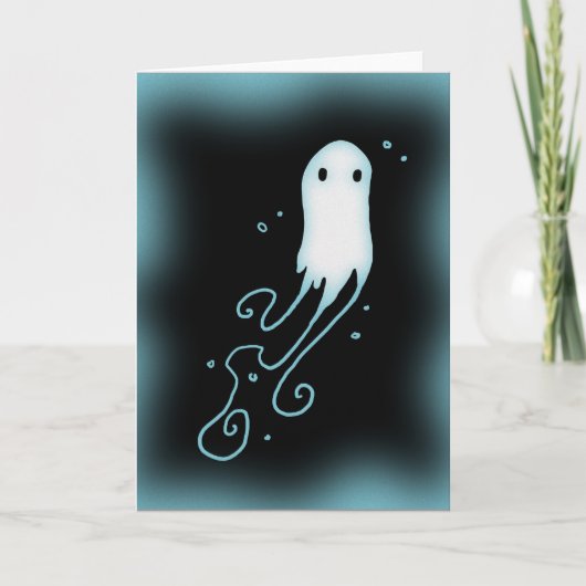 Kleiner Geist mit Wirbel Karte (Vorderseite)