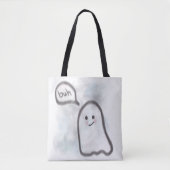Kleiner Geist sagt Buhh Tasche (Vorderseite)