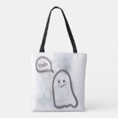 Kleiner Geist sagt Buhh Tasche (Rückseite)