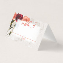 Kleiner geklappter Pfirsich, geklappte Rote Rosen 