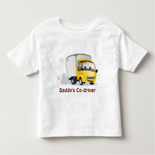 Kleiner Gelber Cartoon LKW für Kinder! Kleinkind T-shirt
