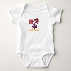 Kleiner Genie-Puzzle-Baby-Body Baby Strampler