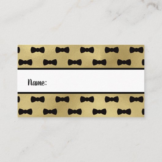 Kleiner Gentleman Diaper Raffle Ticket, Tuxedo Visitenkarte (Rückseite)