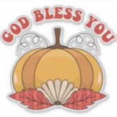 kleiner Geschäftsrückgang Aufkleber (Vorderseite)