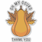 kleiner Geschäftsrückgang Aufkleber (Vorderseite)