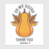 kleiner Geschäftsrückgang Aufkleber (Blatt)