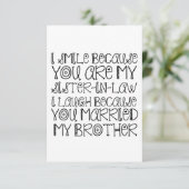 KLEINER GESCHÄFTSSCHIRM DANKESKARTE (Stehend Vorderseite)