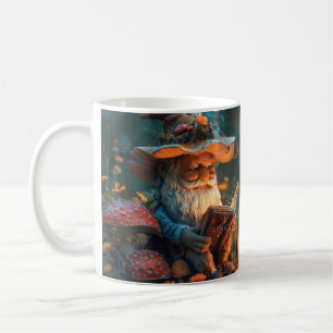 Kleiner Gnom, der ein Buch liest  Kaffeetasse