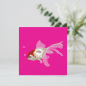 Kleiner Goldfisch -  (Stehend Vorderseite)