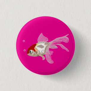 Kleiner Goldfisch - Button