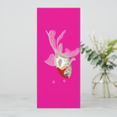 Kleiner Goldfisch -  Einladung (Stehend Vorderseite)