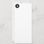 Kleiner Goldfisch -  Einladung (Rückseite)