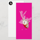 Kleiner Goldfisch -  Einladung (Vorne/Hinten)