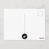 Kleiner Goldfisch -  Postkarte (Rückseite)