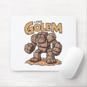 Kleiner Golem Ck Zur Schule Kid Golem Mousepad (Mit Mouse)