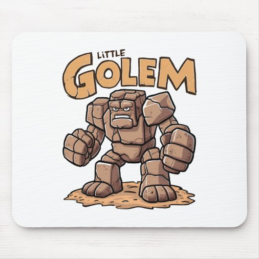 Kleiner Golem Ck Zur Schule Kid Golem Mousepad (Vorne)
