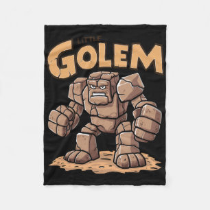 Kleiner Golem Zurück zur Schule Kind Golem Fleecedecke