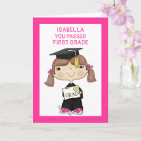 Kleiner Graduate Girl Brown Haar