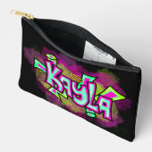 Kleiner Graffiti Name Pouch Zubehörtasche (Offen)