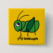 Kleiner Grasshopper Button (Vorderseite)