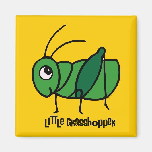 Kleiner Grasshopper Magnet (Vorne)