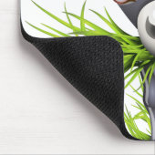 Kleiner grauer Esel Mousepad (Ecke)