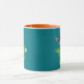 Kleiner grauer Esel Tasse (Zentrum)