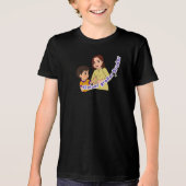 Kleiner großer Bruder Tri-Blend Shirt (Vorderseite)