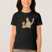 Kleiner großer Bruder Tri-Blend Shirt (Vorderseite)