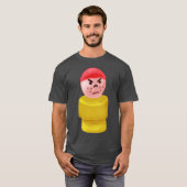 Kleiner Grumpy Boy gestrichen T-Shirt (Vorne ganz)