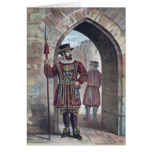 Kleiner GrundbesitzerWarder am Tower von London
