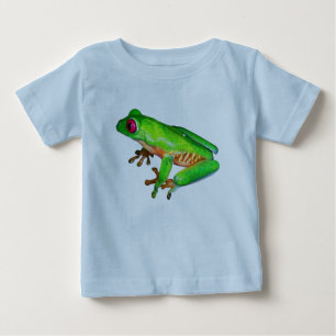 Kleiner grüner Frosch Baby T-shirt