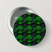 Kleiner grüner Teufel Button (Vorne & Hinten)