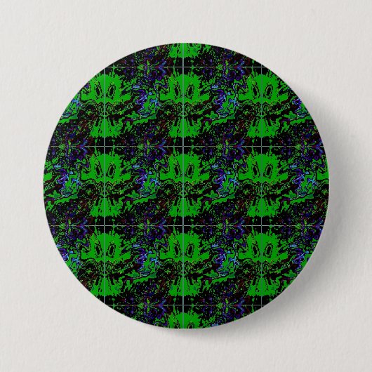Kleiner grüner Teufel Button (Vorderseite)