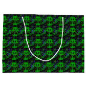 Kleiner grüner Teufel Große Geschenktüte (Rückseite)