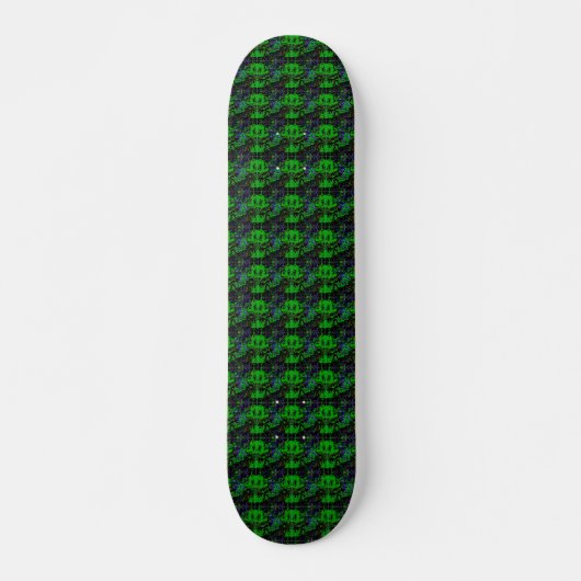Kleiner grüner Teufel Skateboard (Vorne)