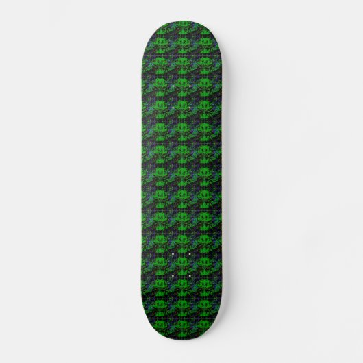 Kleiner grüner Teufel Skateboard (Vorderseite)