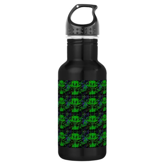 Kleiner grüner Teufel Trinkflasche (Vorderseite)