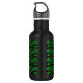 Kleiner grüner Teufel Trinkflasche (Rückseite)