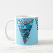 Kleiner Hai Doodle Kaffeetasse (Links)