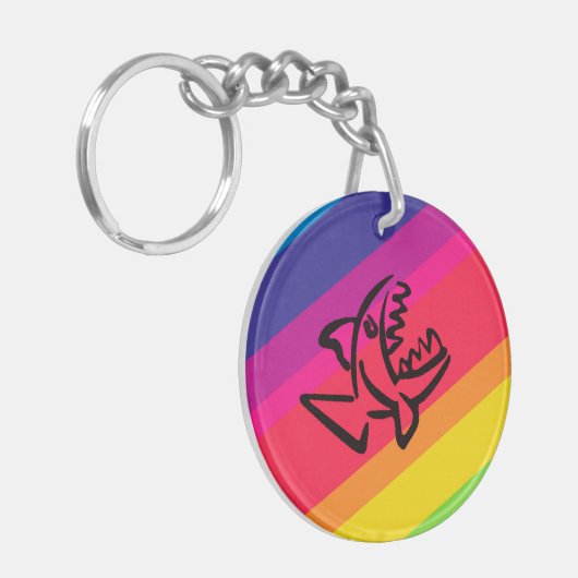 kleiner Hai Schlüsselanhänger (Vorderseite links)