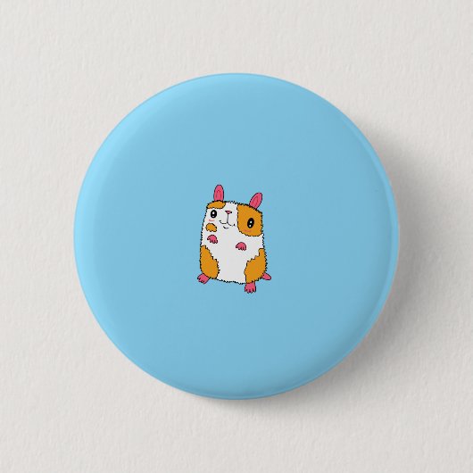 Kleiner Hamster-Button Button (Vorderseite)