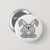Kleiner Hase Button (Vorne & Hinten)