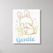 kleiner Hase Leinwanddruck (Vorderseite)