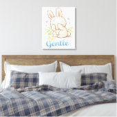 kleiner Hase Leinwanddruck (Insitu (Schlafzimmer))
