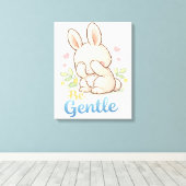 kleiner Hase Leinwanddruck (Insitu (Holzboden))