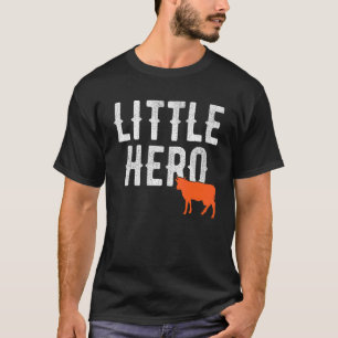 Kleiner Held Süßes Tier Kuh T-Shirt