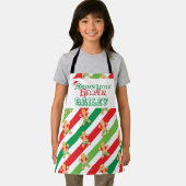 Kleiner Helfer Bake Lebkuchen Mann rot grün Schürze (Insitu)