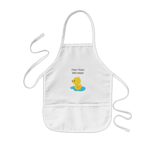 Kleiner Helfer der Mama Mama Kinderschürze (Vorne)