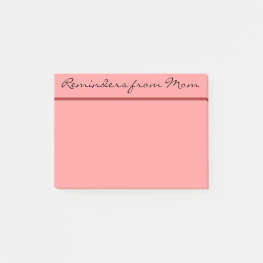 Kleiner Helfer der Mama Post-it Klebezettel (Vorderseite)